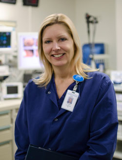 This is a picture of one of the hospital staff.